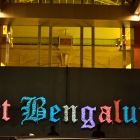 Weaving light for Art Bengaluru 2018